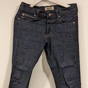 Naked & famous milk selvedge super guy